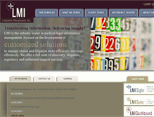 Tablet Screenshot of lmiweb.com